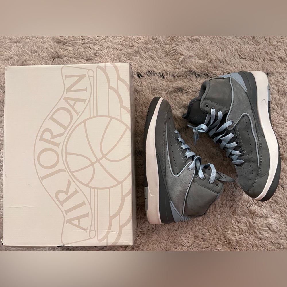 Air Jordan Gray High-Top Sneakers